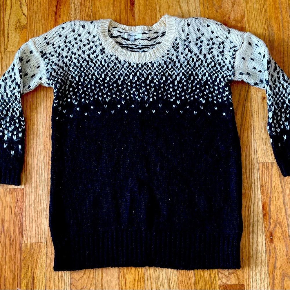 Madewell sweater. Size small.